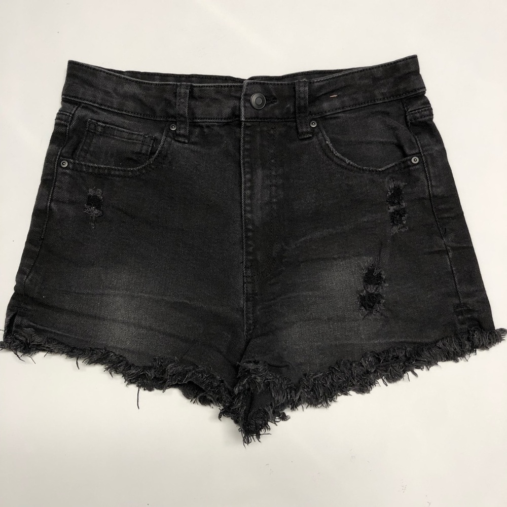 NOBO no boundaries high rise raw hem shorts size 11